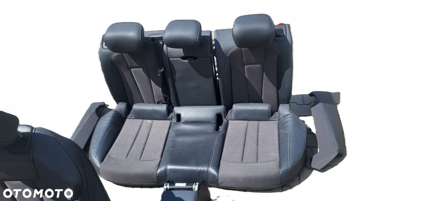 AUDI A4 B9 8W FOTELE ŚRODEK KANAPA PÓŁSKÓRA S-LINE EU - 5