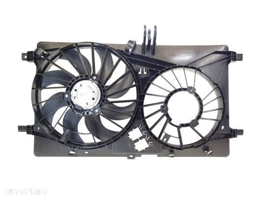 GMV radiator electroventilator Renault Master, 2010-, Nissan NV400, 2010-, 2.3 dci, Opel Movano, 2010-, motor 2.3 Cdti, diesel, 385 mm; 2 pini, fara pre-rezistor, - 1