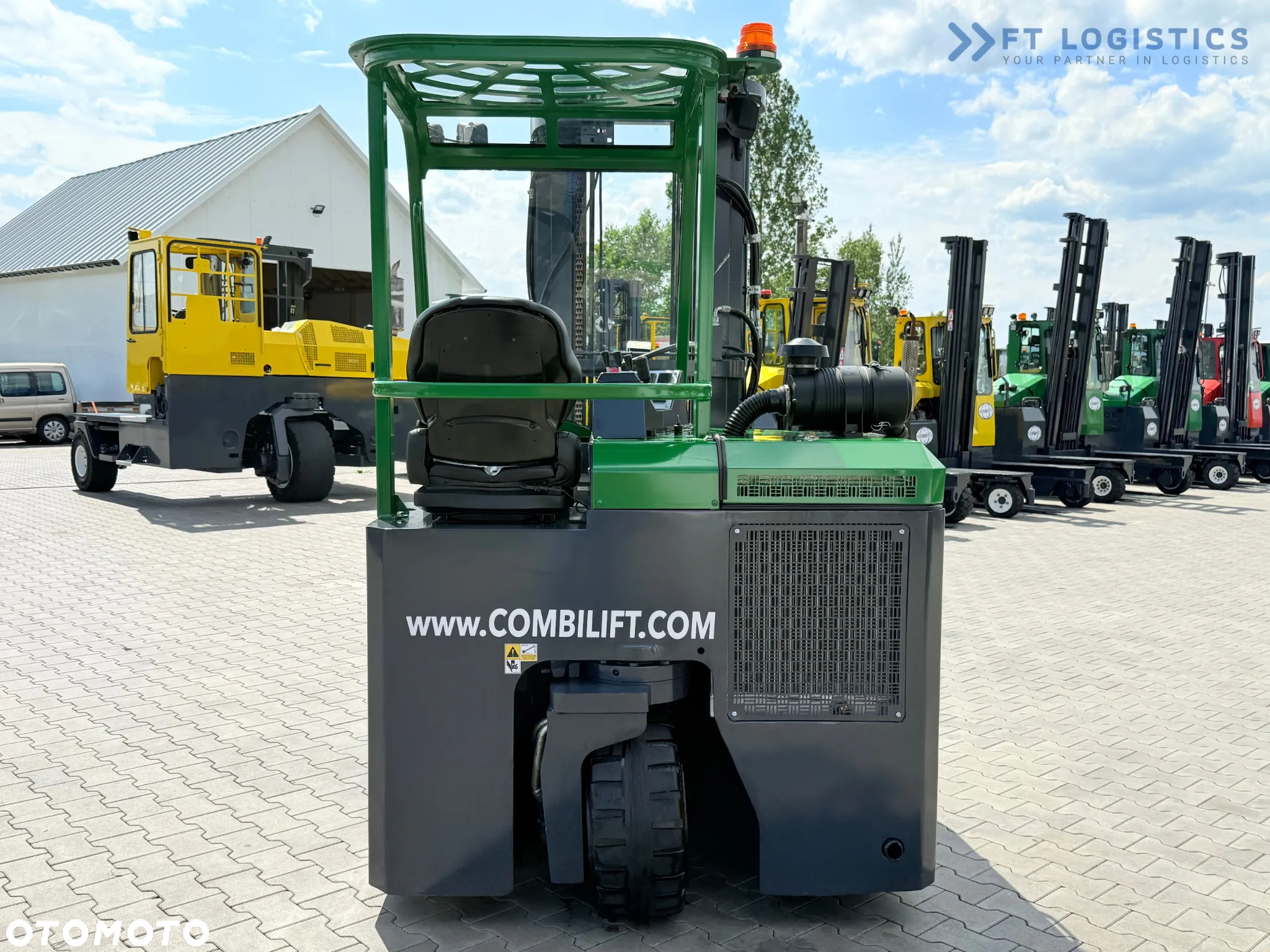 Combilift CB2500 / DIESEL / TRIPLEX / WYDŁY WYSUWNE / 5500MM / WOLNY SKOK / PRZESUW WIDEŁ / POZYCJONER / JAK NOWY - 11