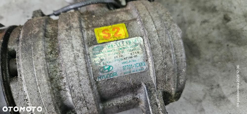 Sprężarka kompresor klimatyzacji HYUNDAI GETZ 1.1 2004r F500-KP1AA-05 - 2