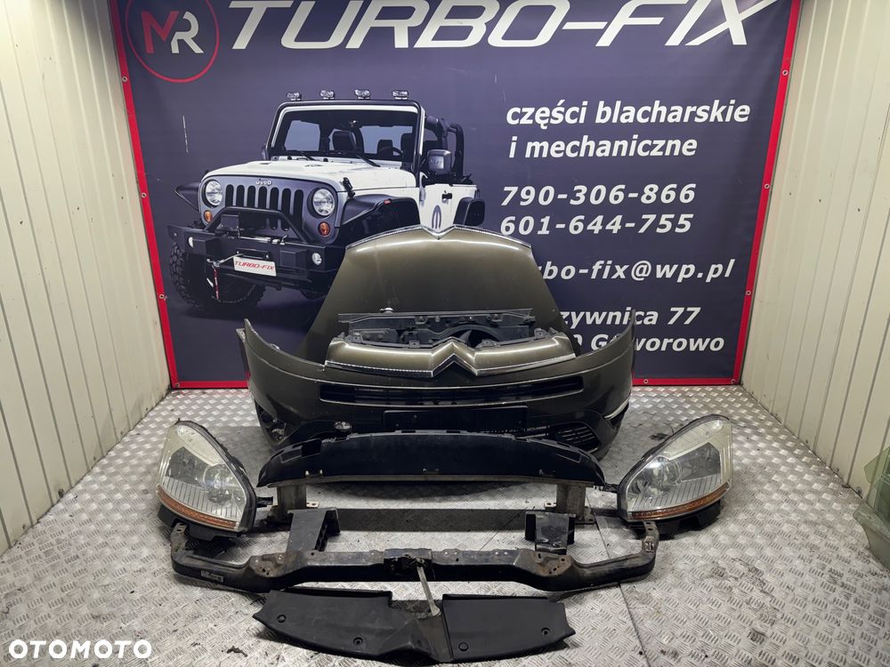 Citroen grand Picasso maska zderzak lampa chłodnice - 2