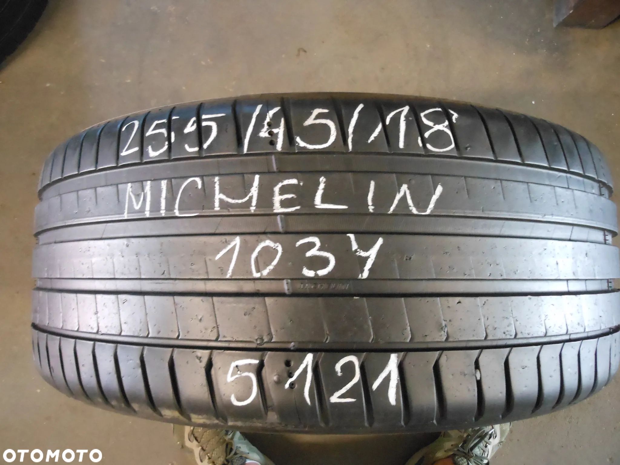 OPONA POJEDYNKA  255/45R18 MICHELIN PILOT SPORT 5 DOT 5121 8MM - 1