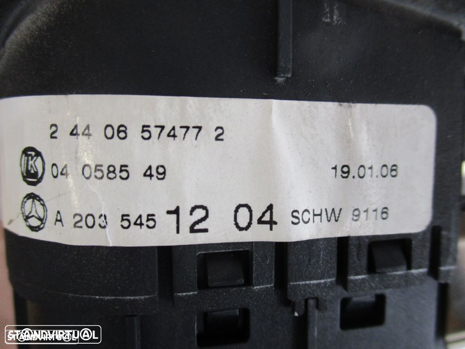 Botao Comando Luzes espelhos mercedes w203 - 2