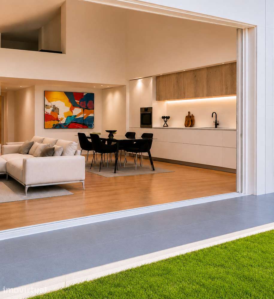 T1 Premium Mobilado, Tipo Moradia C/Jardim Terraço Pastelaria à Porta. - Grande imagem: 3/10