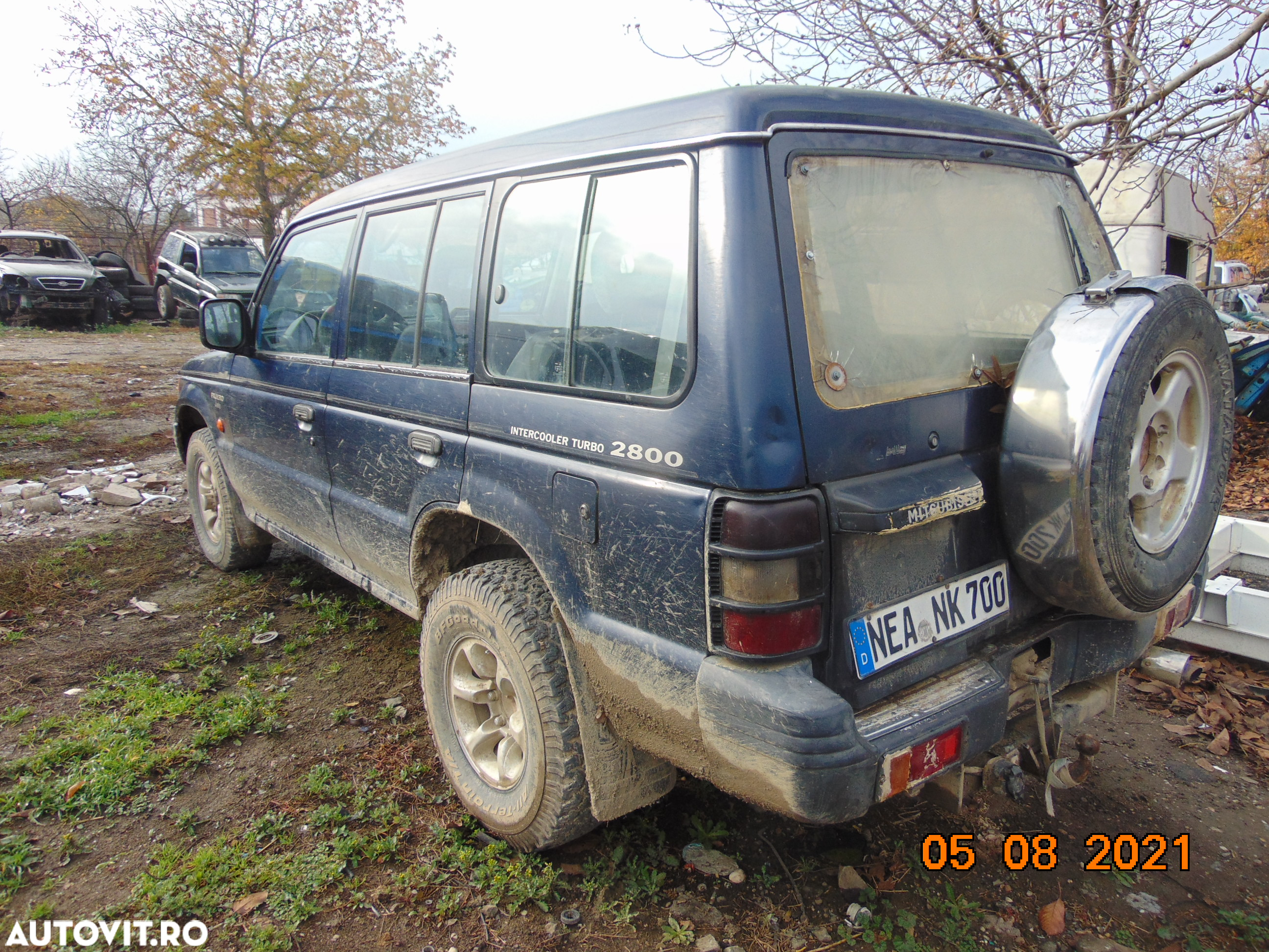 Ansamblu Manete Semnalizare / Stergatoare mitsubishi Pajero 2002 - 3