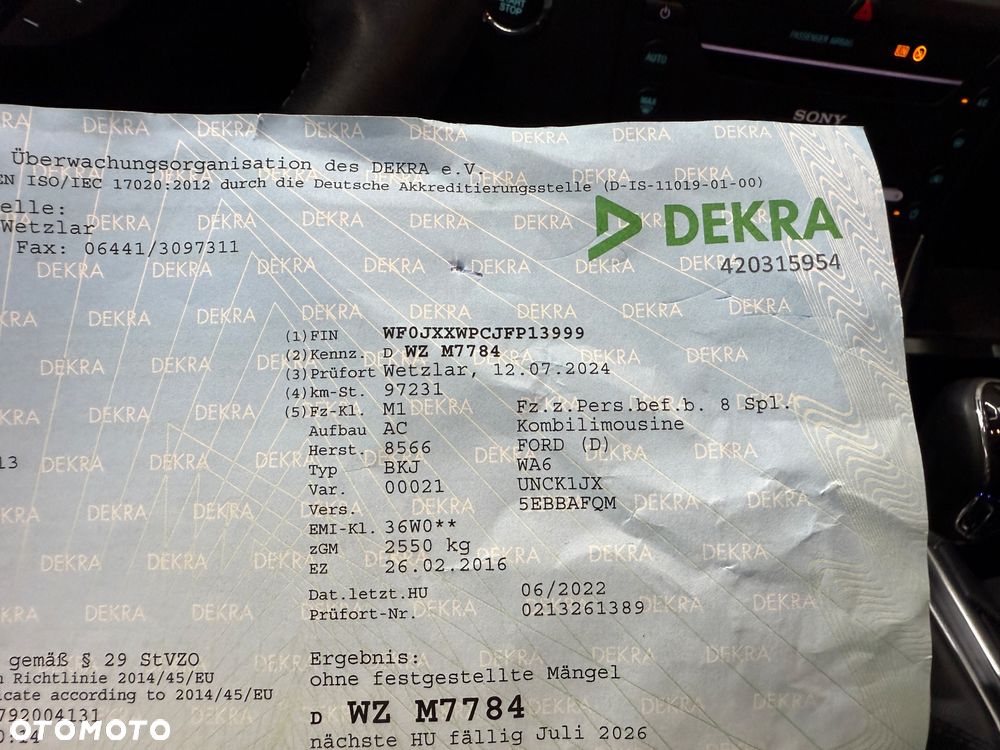 Ford S-Max 1.5 Eco Boost Start-Stopp Titanium - 29