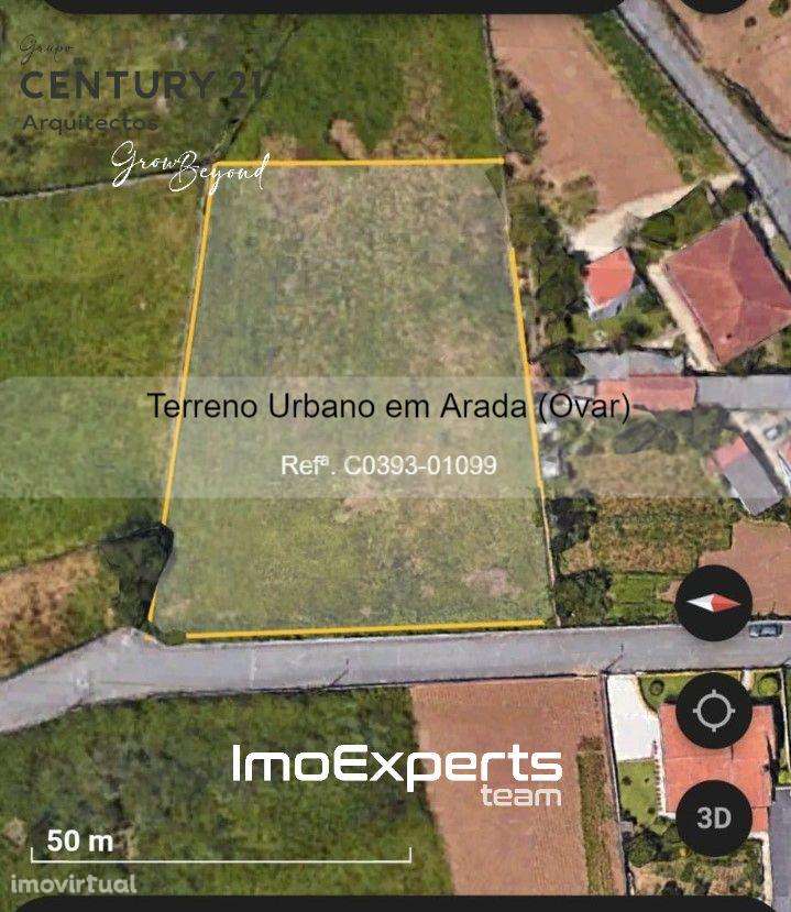 Oportunidade -Terreno Urbano em Arada (Ovar) com 2400 m2 - Grande imagem: 3/8