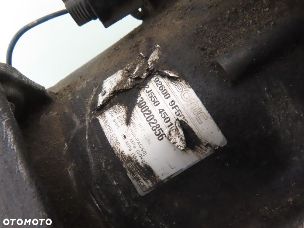 KOMPRESOR KLIMATYZACJI NISSAN ALMERA II N16 1.8 926009F500 2J55045010 - 2