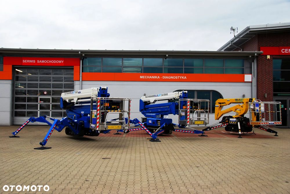 Ruthmann Bluelift SA22 Podnośnik gąsienicowy 22m Pająk na gąsienicach 22m Podnośnik terenowy gąsienice Zwyżka 4x4 Od Wyłącznego Dealera w Polsce - 14