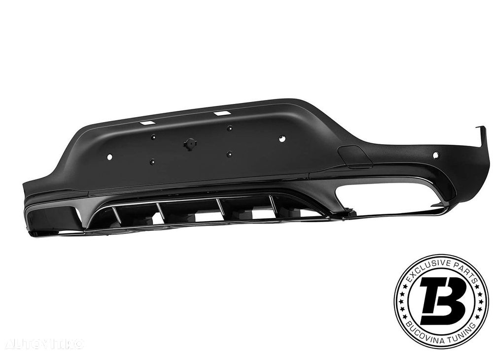 Difuzor Bara Spate cu Ornamente compatibil cu Mercedes GLC C253 63 Design - 3