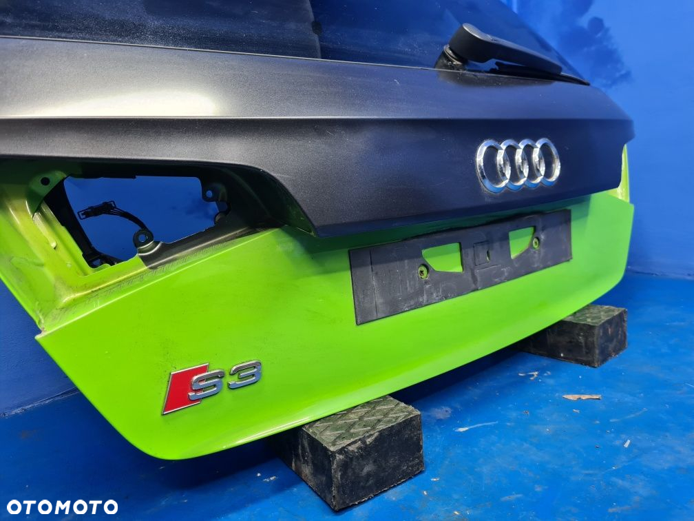 KLAPA pokrywa bagażnika tylna AUDI A3 S3 RS3 8V SPORTBACK 5D lotka OEM - 7