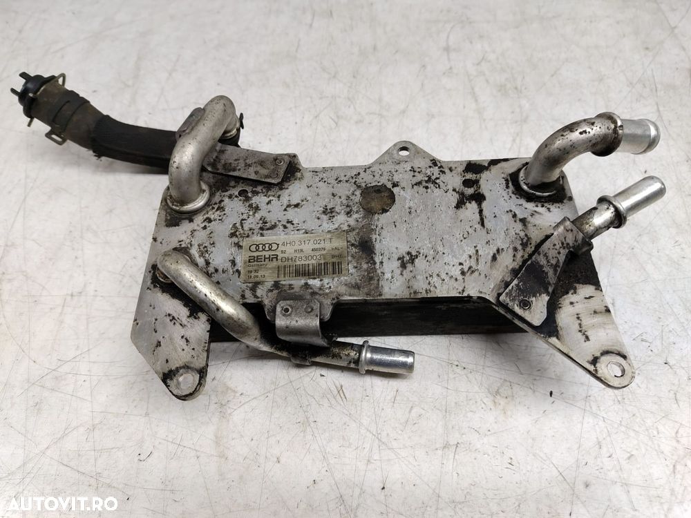 Radiator ulei 4h0317021t 3.0 bi-tdi CGQB Audi A4 B8/8K [facelift] [20 - 2