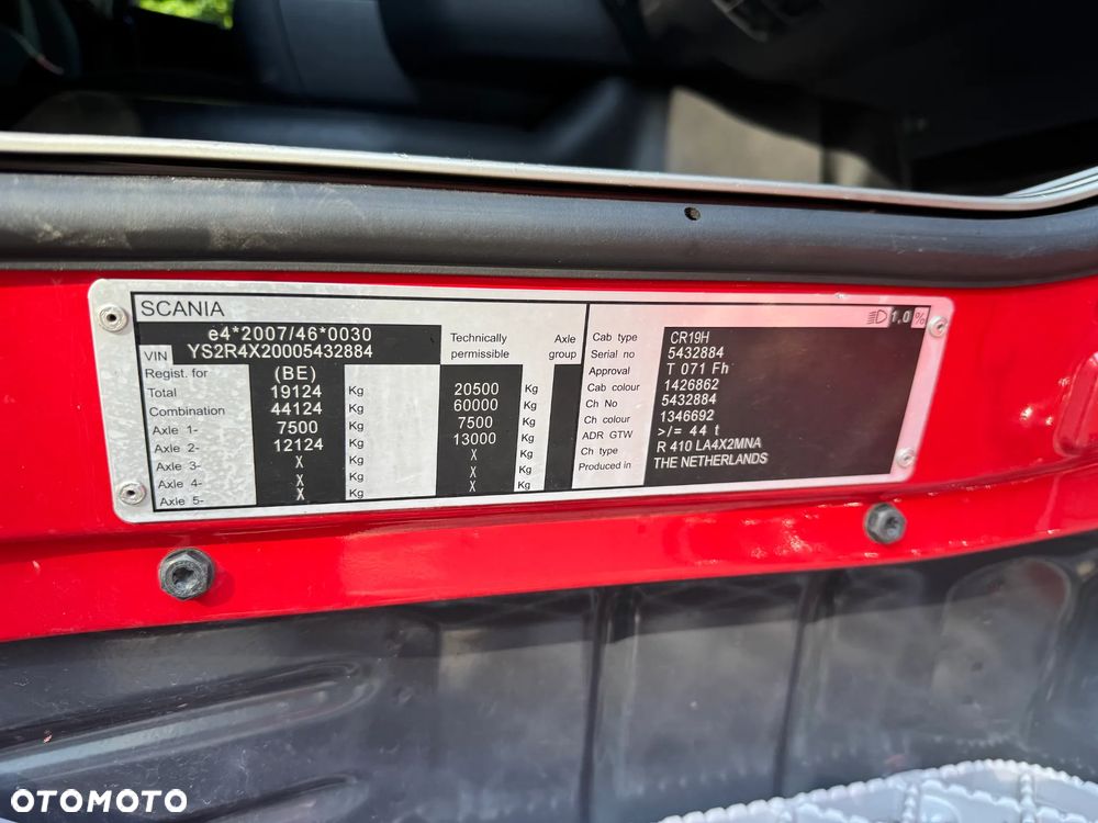 Scania R 410/Euro 6/Bez Egr/full ADR/ - 36