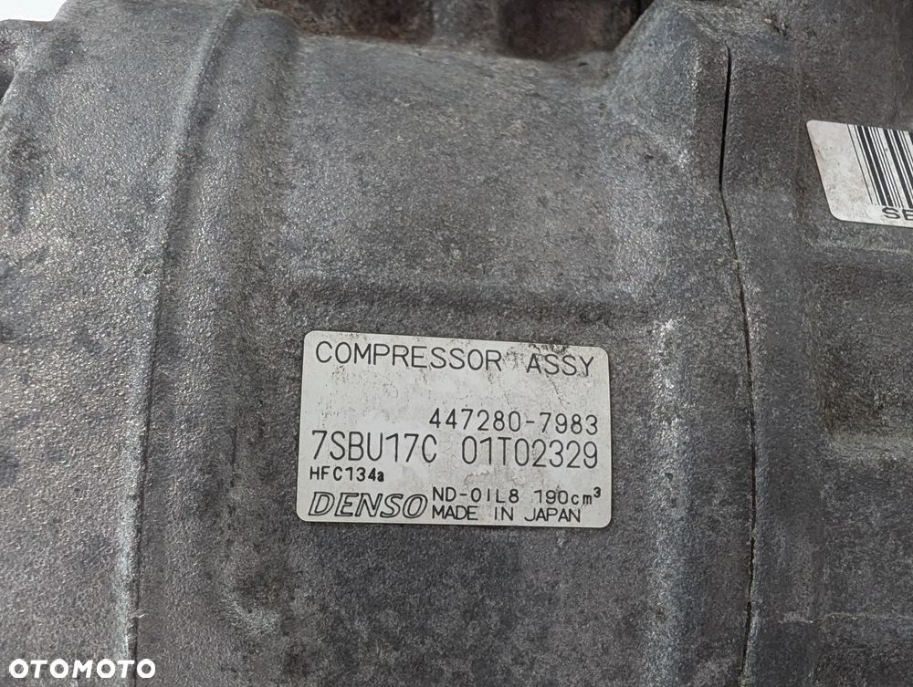 MERCEDES W906 KOMPRESOR SPRĘŻARKA KLIMATYZACJI 447280-7983 - 6