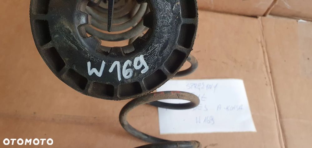 Sprężyny sprężyna tył tylne 2SZT Mercedes A-Klasa W169 - 7