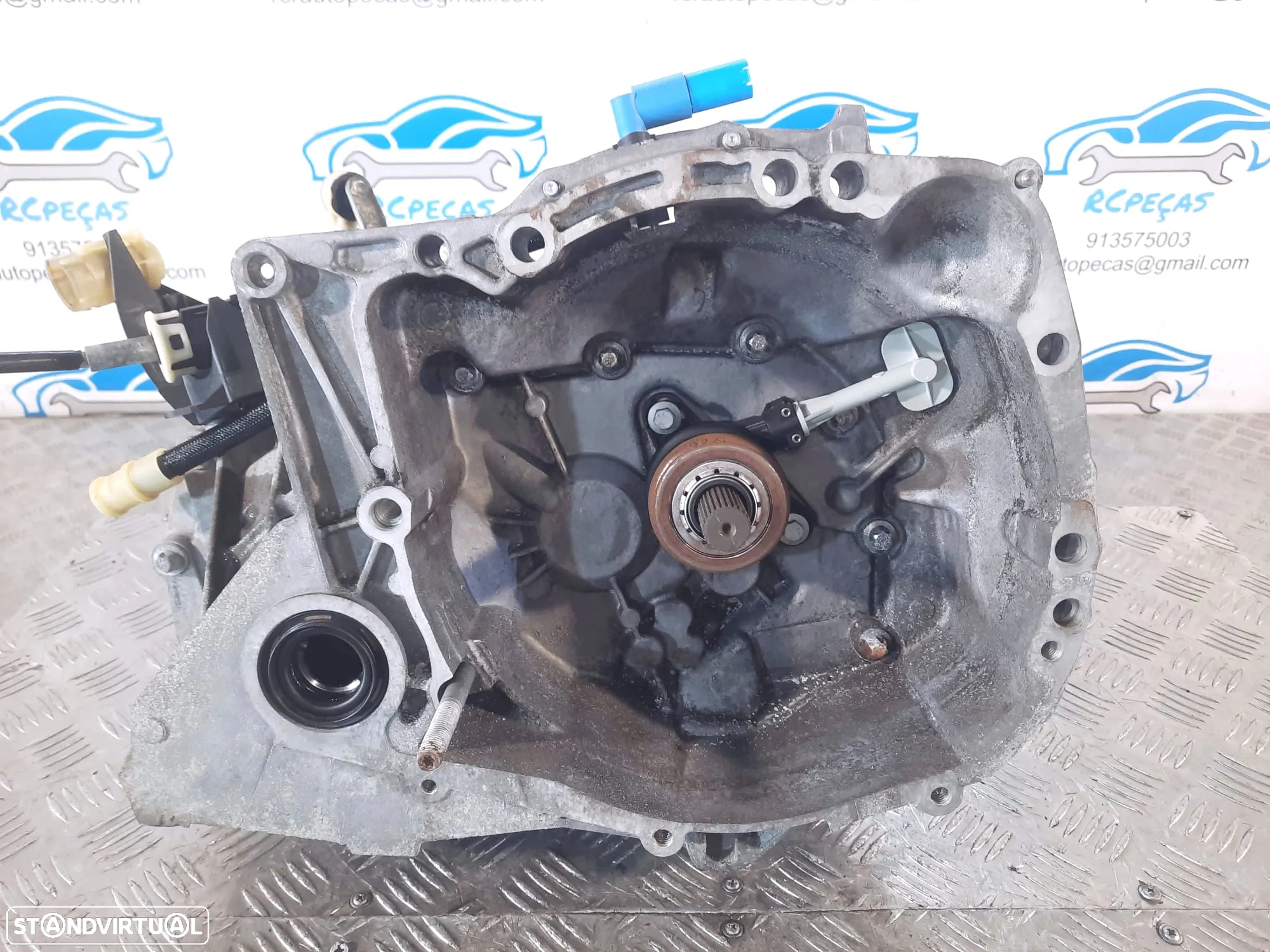 CAIXA VELOCIDADES MANUAL RENAULT CLIO III 3 MK3 1.2i 16V 100CV D4F784 JH3184 - 3