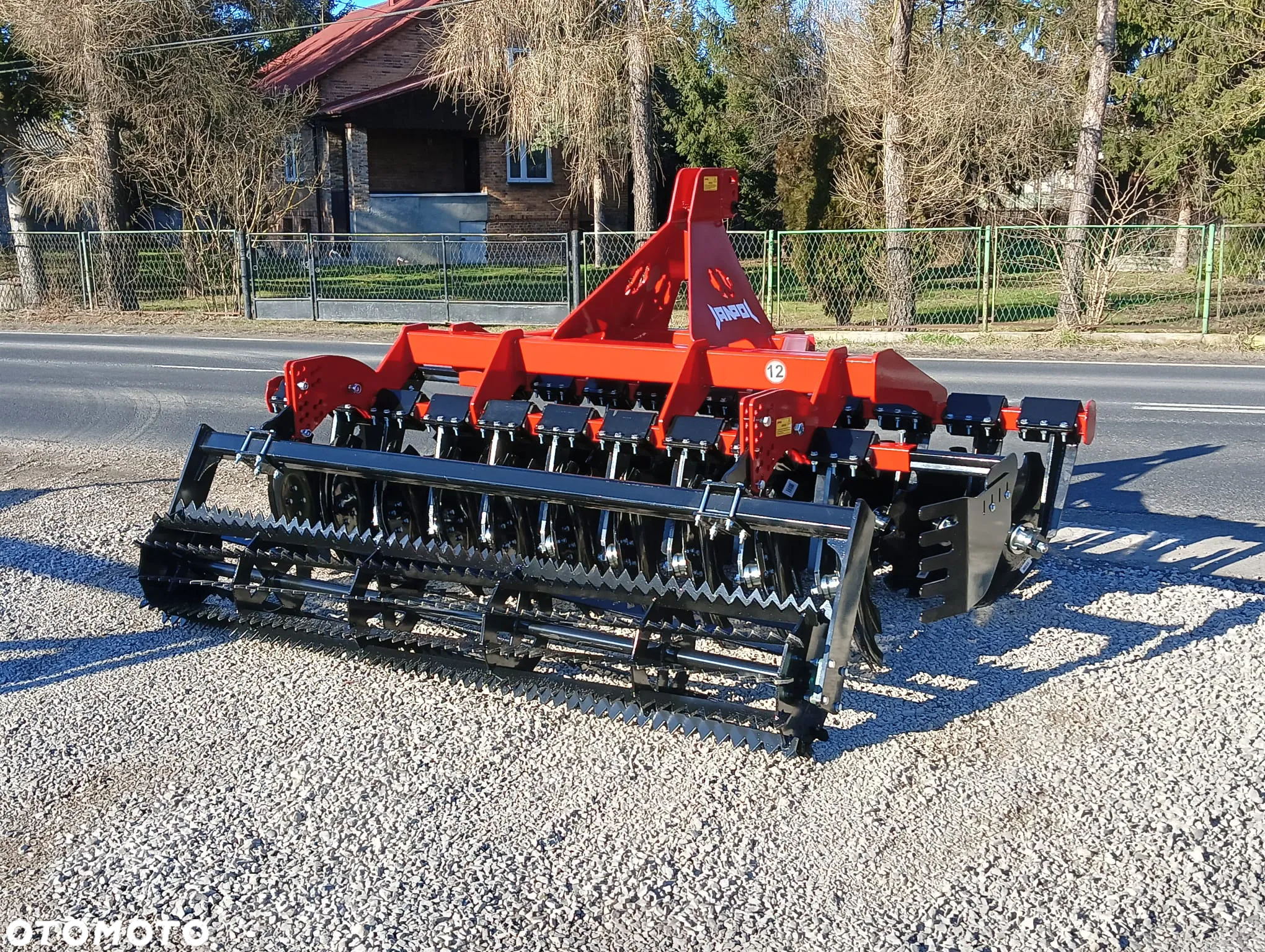 Brona talerzowa 1,6-3m TALERZÓWKA bez hydropaku/talerz 560/packer/daszek JANPOL od ręki TRANSPORT - 8