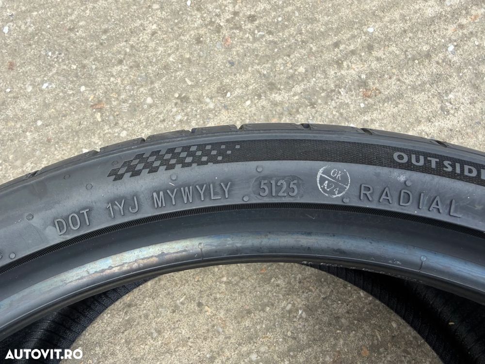 4 anvelope vara 245-35-19 si 275-30-19 bmw E60 E90 BMW seria5 cauciucuri 245-35-19 - 275-30-19 cu protectie janta - 5