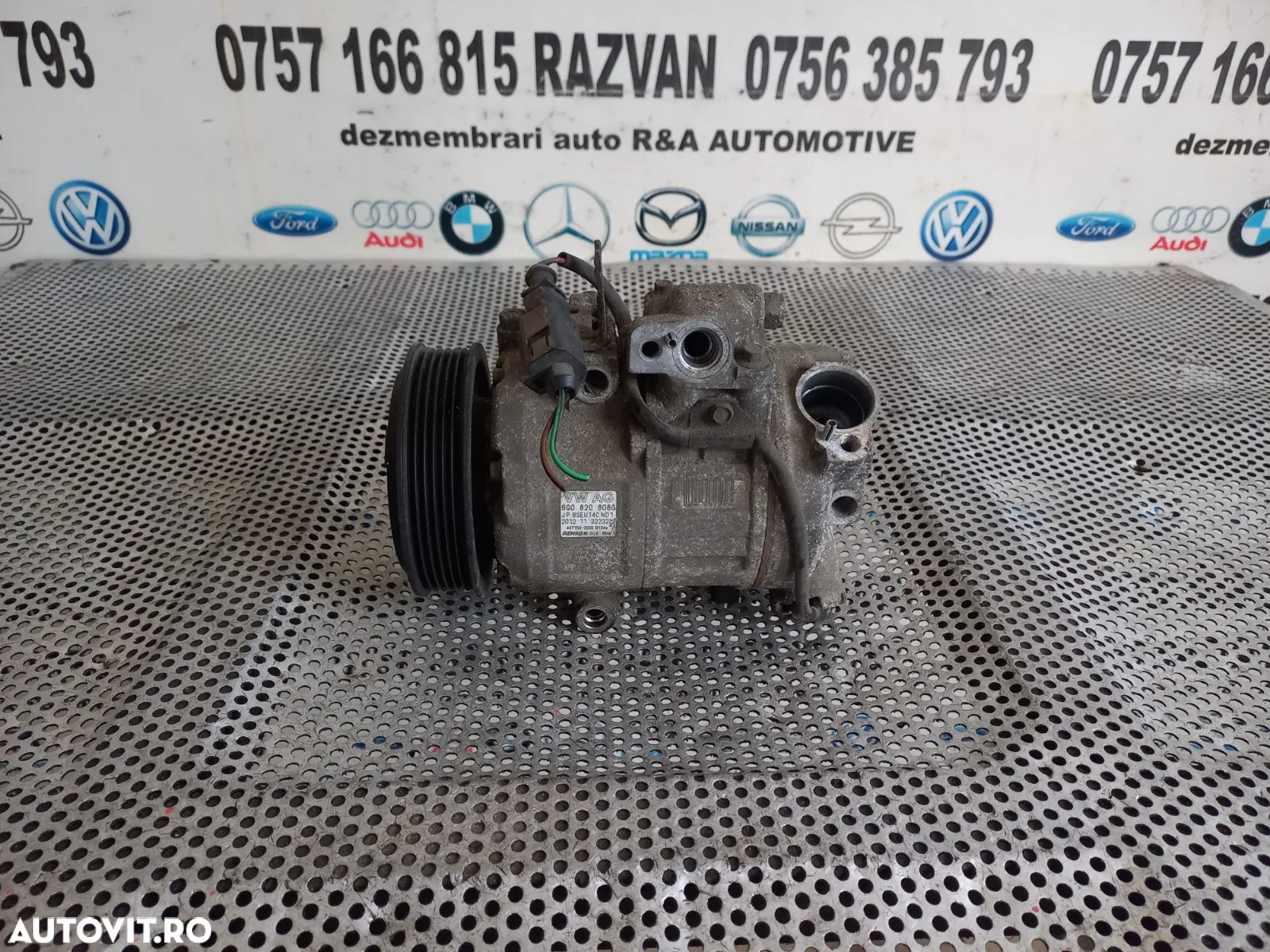 Compresor Clima Ac Aer Conditionat Vw Seat Skoda 1.2 Benzina Cod 6QG Compresor Clima Fabia 2 Polo I - 4