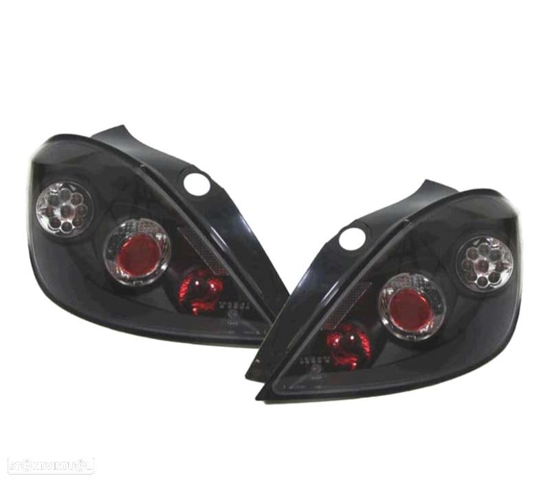 FAROLINS OPEL ASTRA H 04-08 FUNDO FUMADO - 1