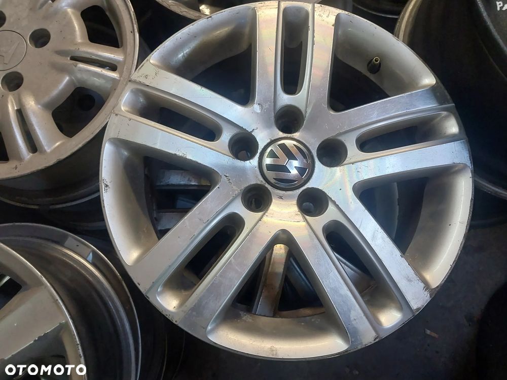 Felga aluminiowa Alufelga 3x R 16 cali 5x112 Volkswagen Passat CC Caddy Caravan Jetta Scirocco Tiguan Touran Transporter Audi A3 A4 A6 TT NA SZTUKI - 4