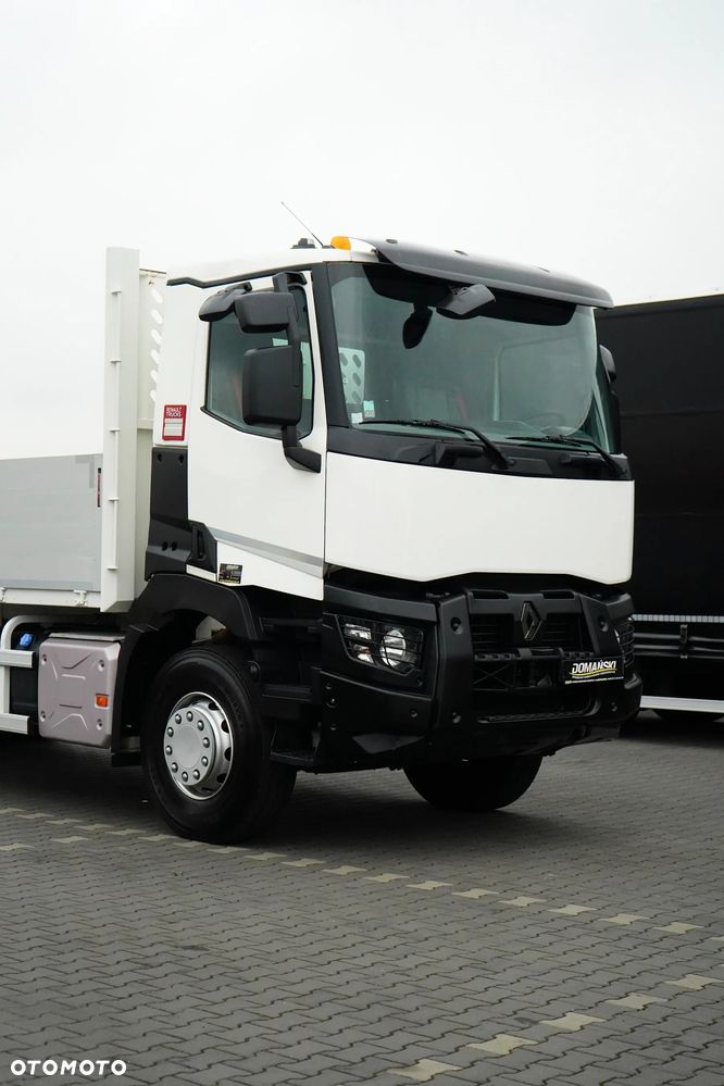 Renault C 380 / 6 X 4 / SKRZYNIOWY + HDS / PALFINGER PK 18002 / PILOT / ROTATOR - 35