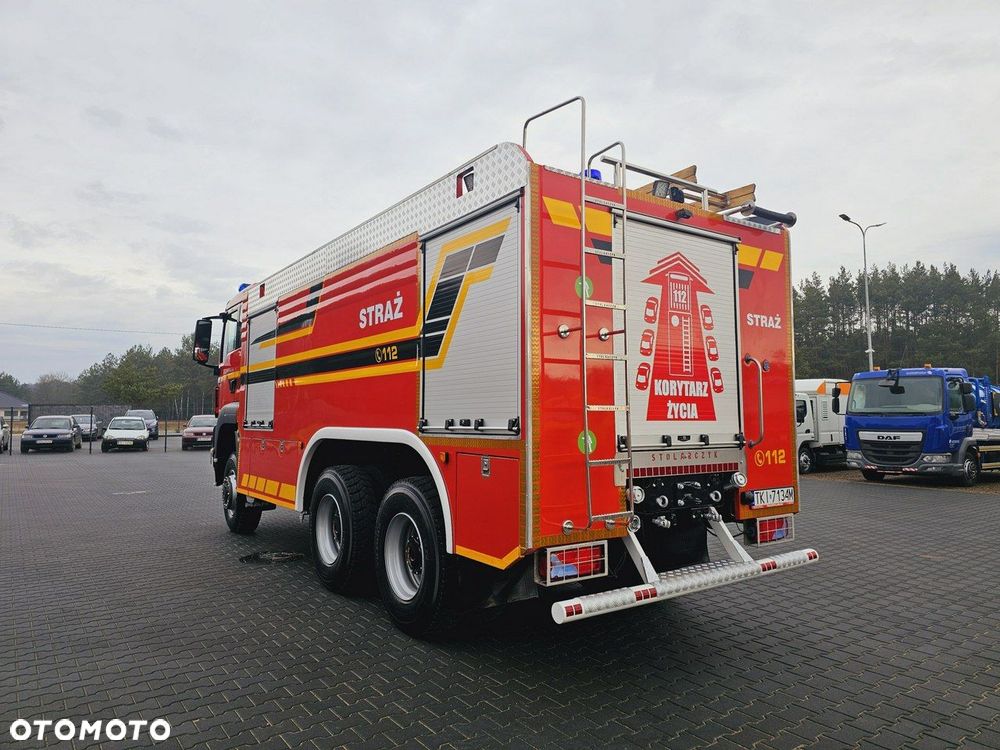 MAN TGS 26.440 6x6 9500 l woda + 950 piana Stolarczyk straż pożarna - 4