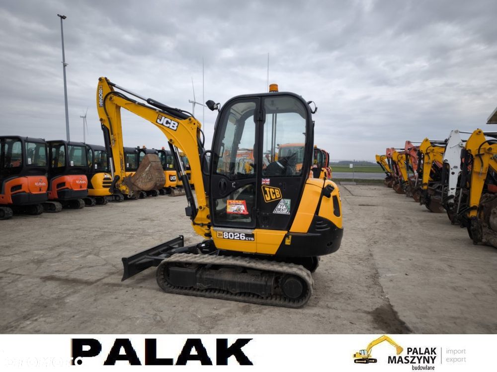 JCB Mini koparka JCB 8026 ,  2022 rok - 3