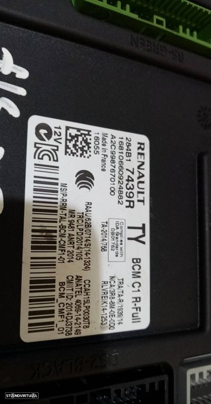Caixa fusíveis / SAM / BSI RENAULT Megane IV (B9A/M_) - 2