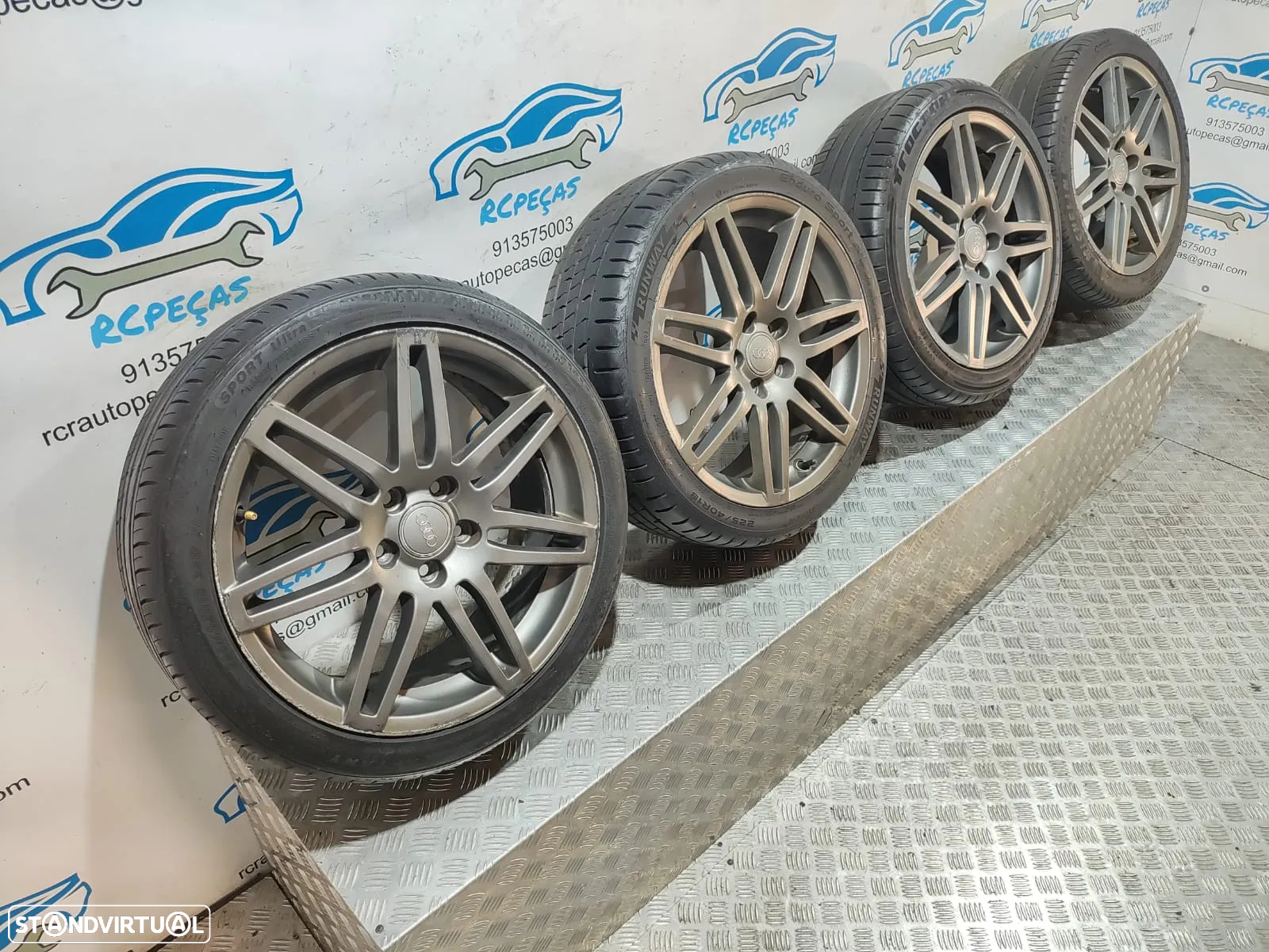 - Jantes 18 Ronal Originais Audi A3 8P 7,5J ET54 5x112 - 9