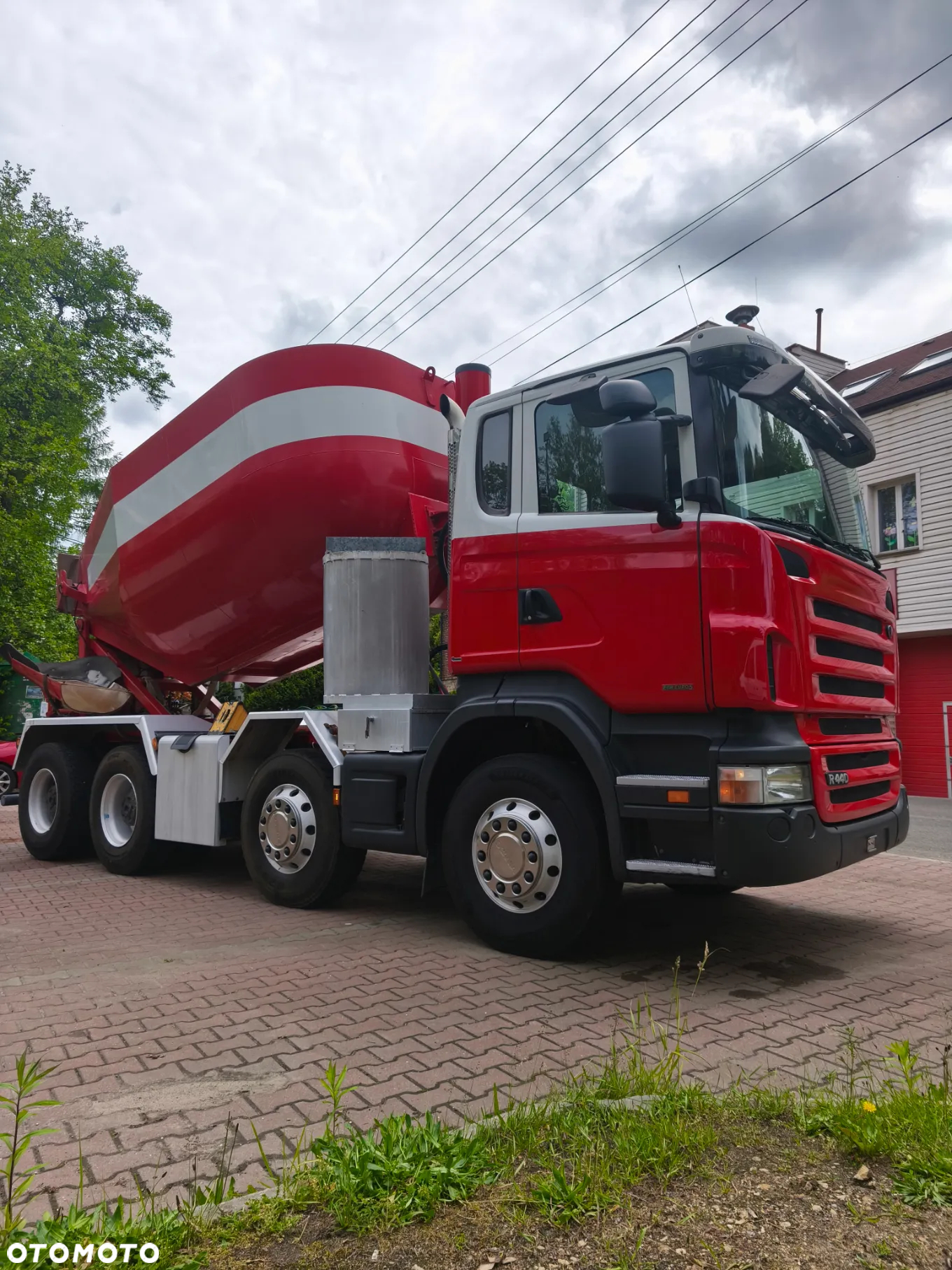 Scania R440 mulda silos 8x4 - 2