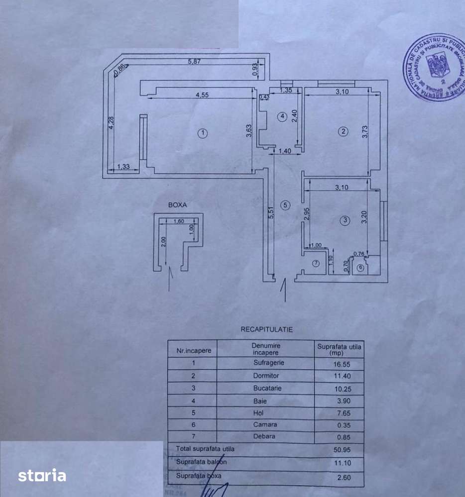 Apartament Ultracentral, 2 camere suprafata 62mp,mobilat utilat — fotografia 3