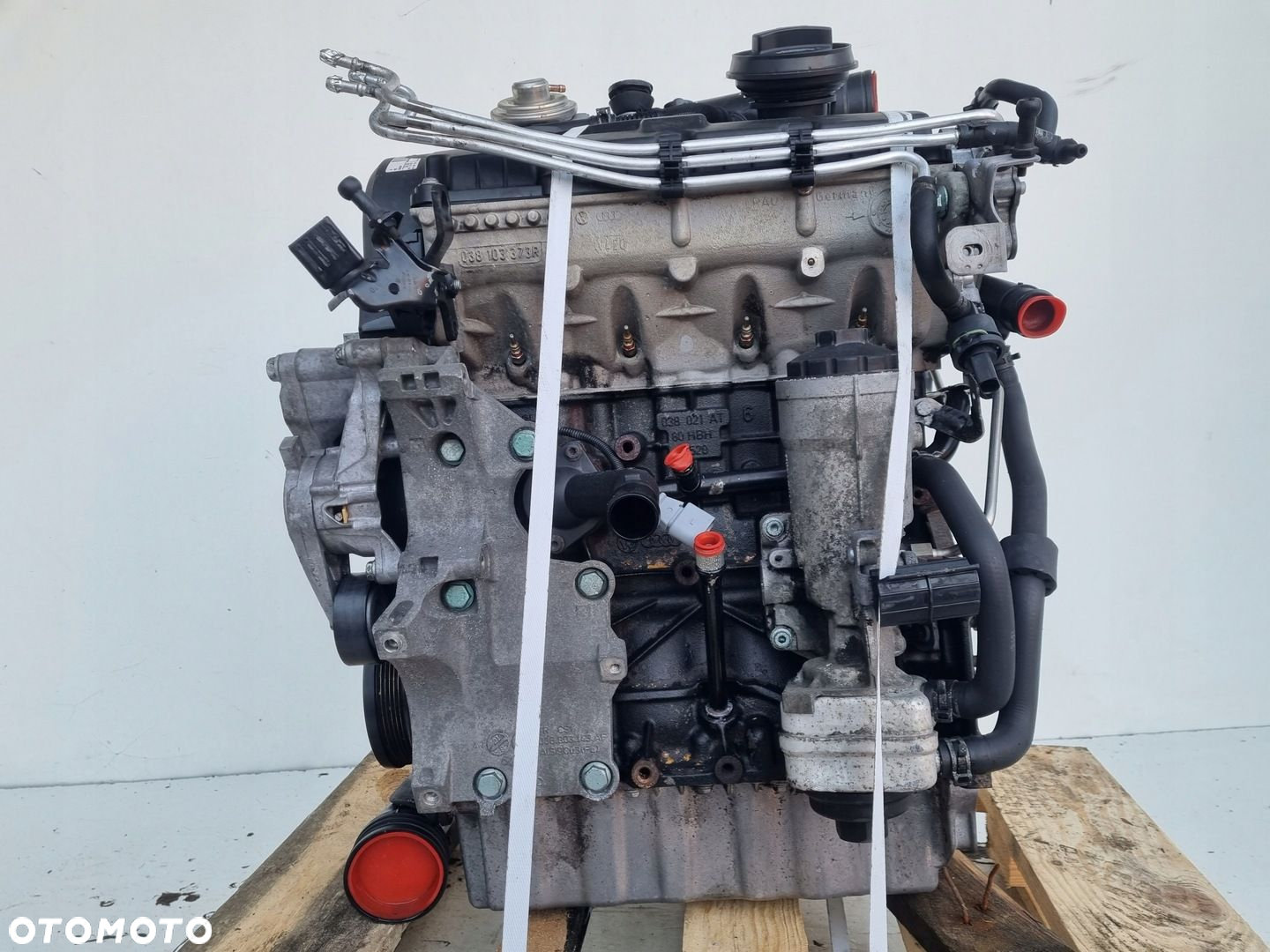 SILNIK KOMPLET VW Touran 1.9 TDI 90KM udokumentowane 166tyś BRU - 5