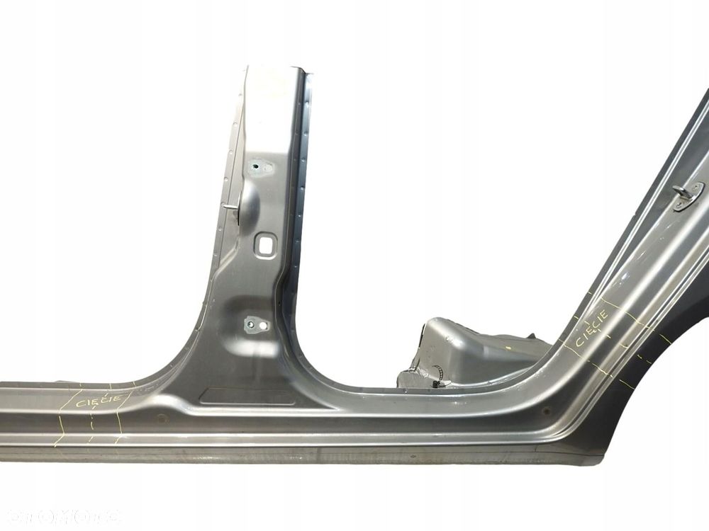 PRÓG SŁUPEK LEWY TYŁ 9209 SKODA FABIA II KOMBI - 1