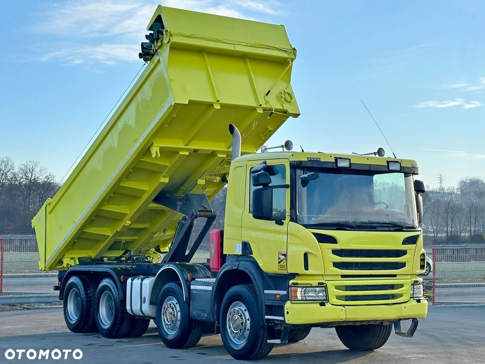 Scania P 400 * WYWROTKA 5,90 m + BORDMATIC / 8x4 - 4