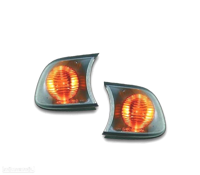 PISCAS FRONTAIS BMW E46 COMPACT 01-05 FOSCO LARANJA - 1