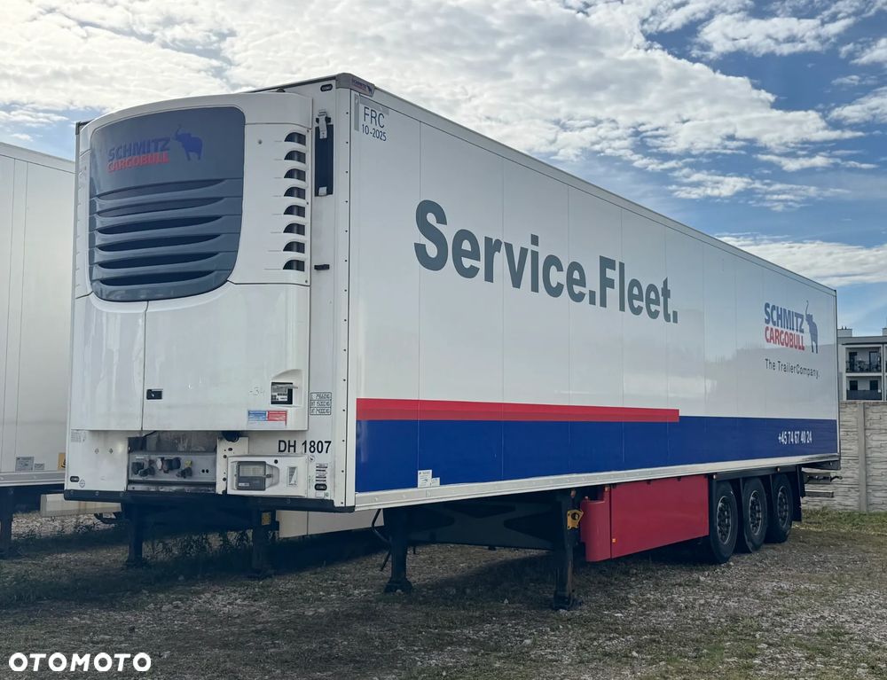 Schmitz Cargobull Chłodnia Doppel Stock Os podnoszona x 2
