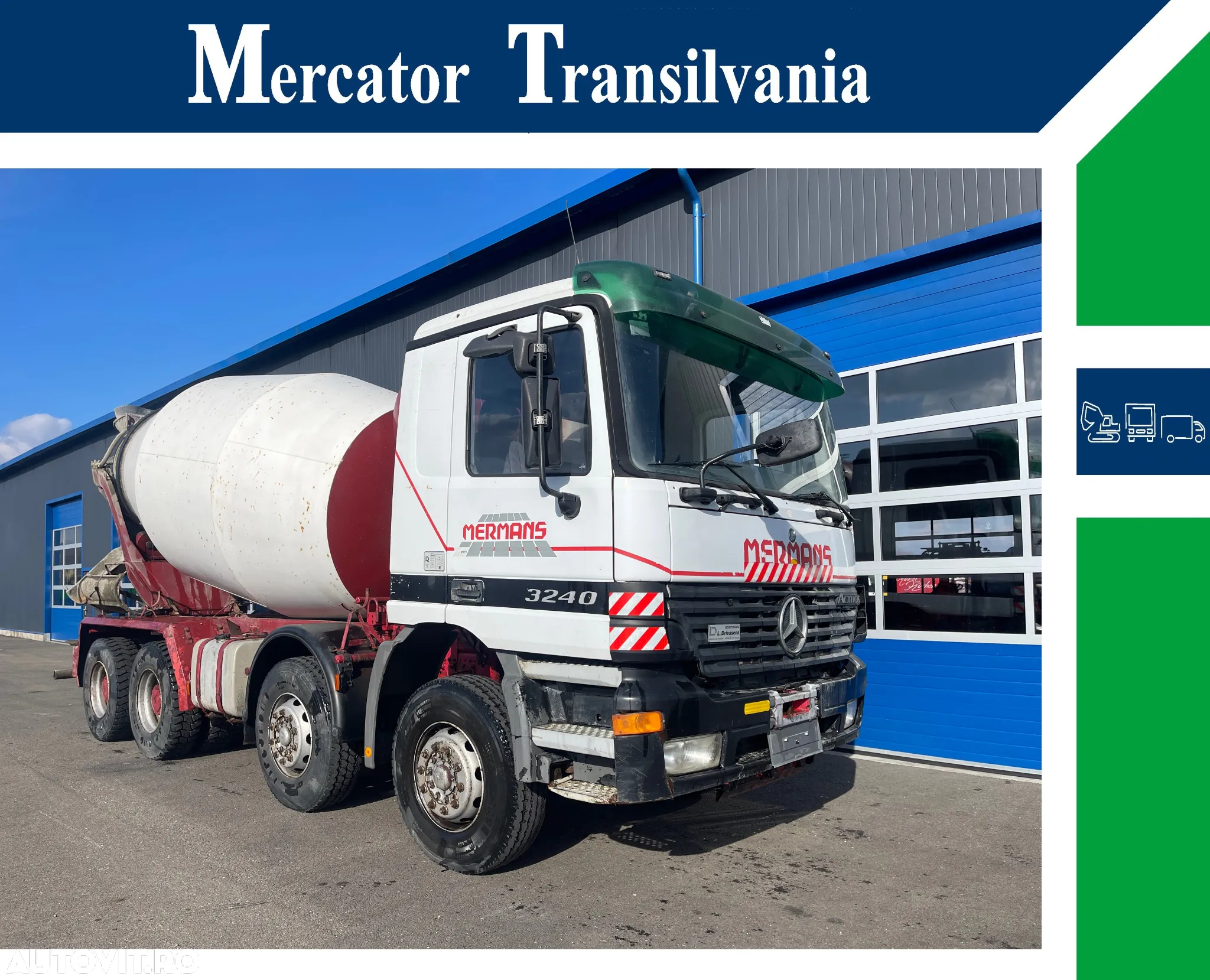 Mercedes-Benz Actros 3240 8x4 Stetter 9 mc³ - 2