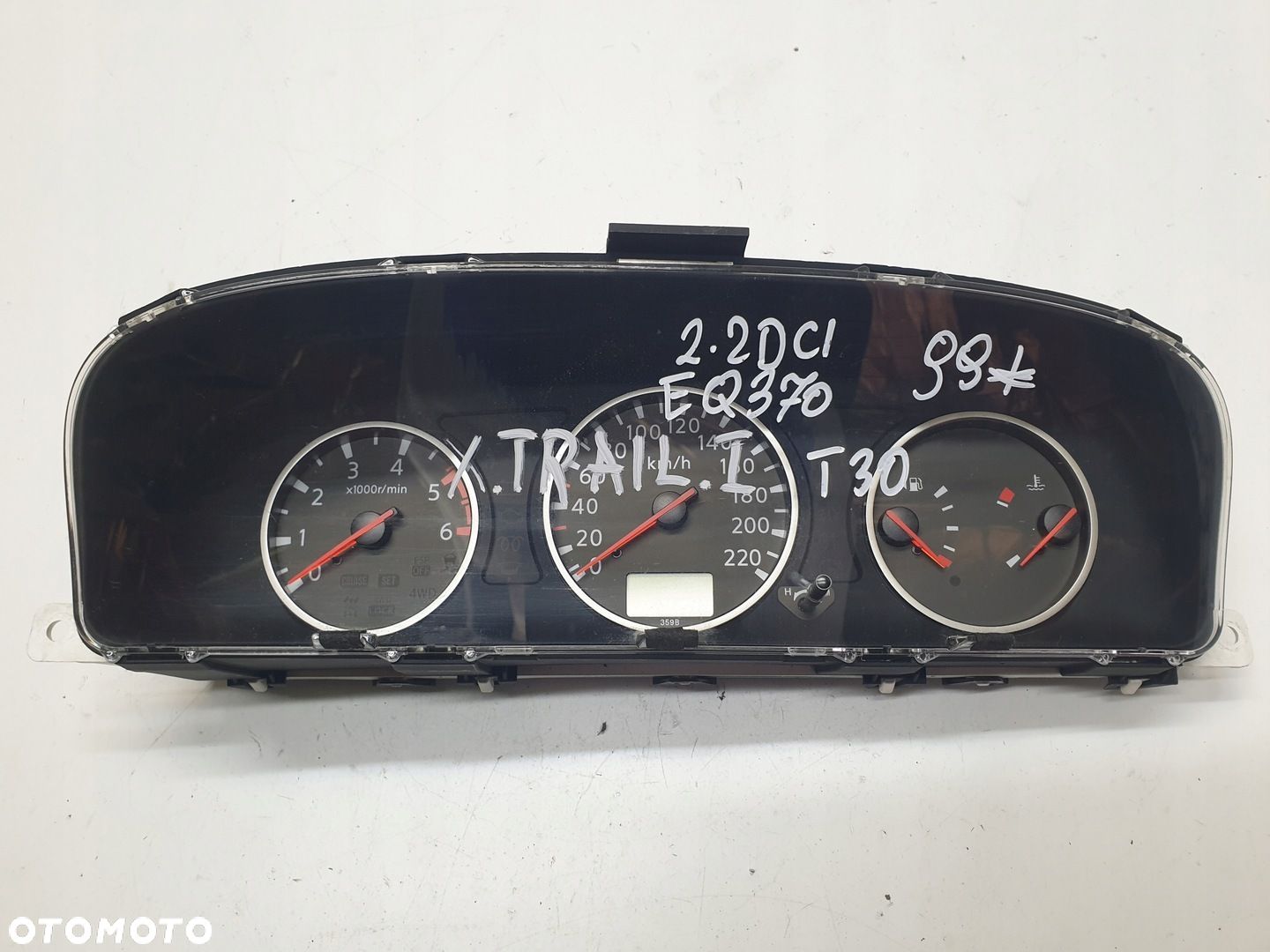 LICZNIK ZEGARY NISSAN X-TRAIL T30 2.2 DCI EQ370 - 1