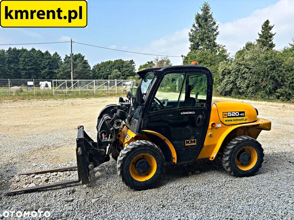 JCB 520-40 4WS ŁADOWARKA TELESKOPOWA 2020R | MANITOU MT 420 H, MANITOU BT 420, JCB 516-40, MERLO P 25.6, BOBCAT TL25.60, DIECI MINI AGRI 25.6, GENIE GTH-2506 - 15
