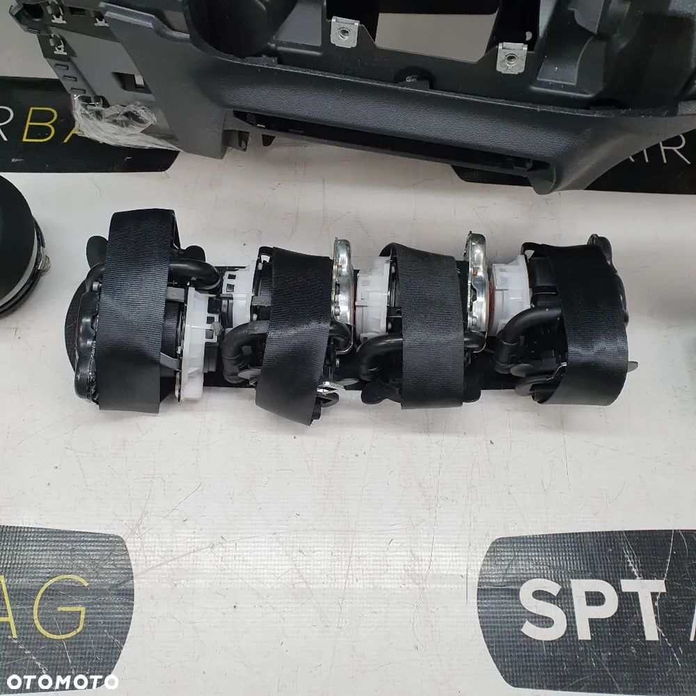 AUDI A1 82 82A DESKA ROZDZIELCZA KONSOLA KOKPIT PULPIT PODUSZKI AIRBAG AIR BAG PASY KIT SET - 7