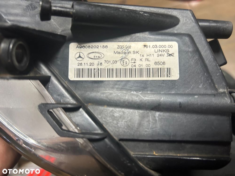 Mercedes Actros Mp4 2011-2018 Lewy Halogen A9608202156 ORG - 3