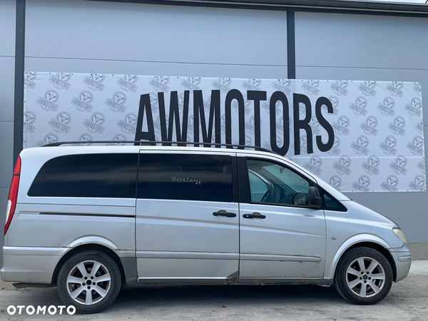 MERCEDES VITO 2003 *SAMOCHÓD NA CZĘŚCI* 1218 MASKA LAMPA DRZWI LUSTERKO ZDERZAK GRILL BŁOTNIK KLAPA BELKA PRAWE LEWE PRZÓD TYŁ
