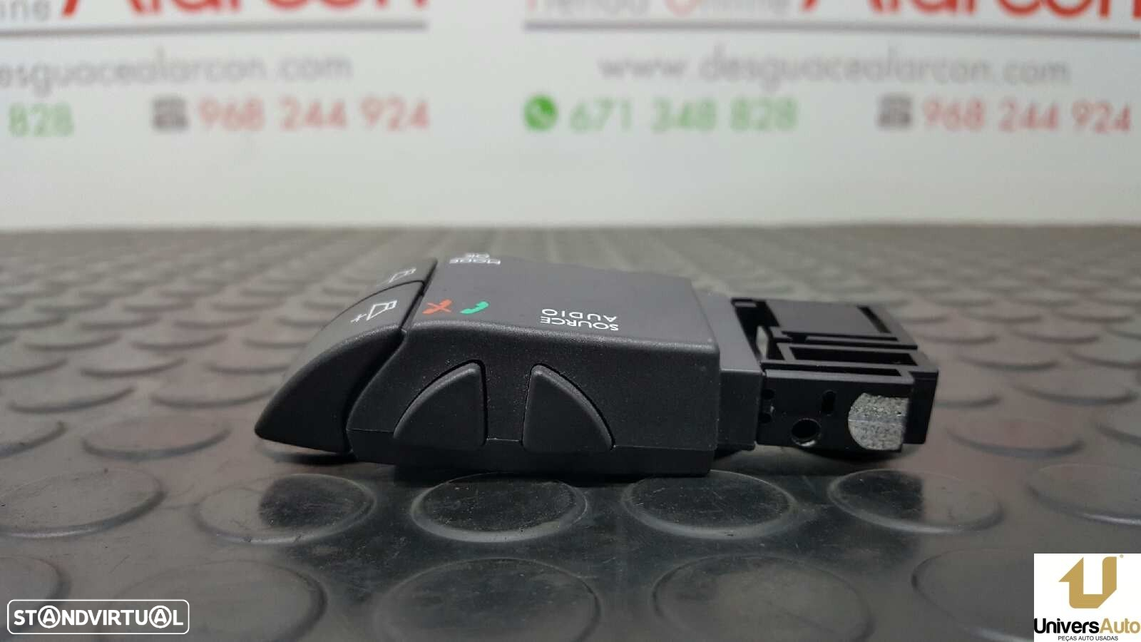 CONTROLE DO SISTEMA DE ÁUDIO / RÁDIO CD RENAULT CLIO IV LIMITED - 7