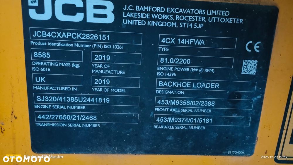 JCB 4CX - 10