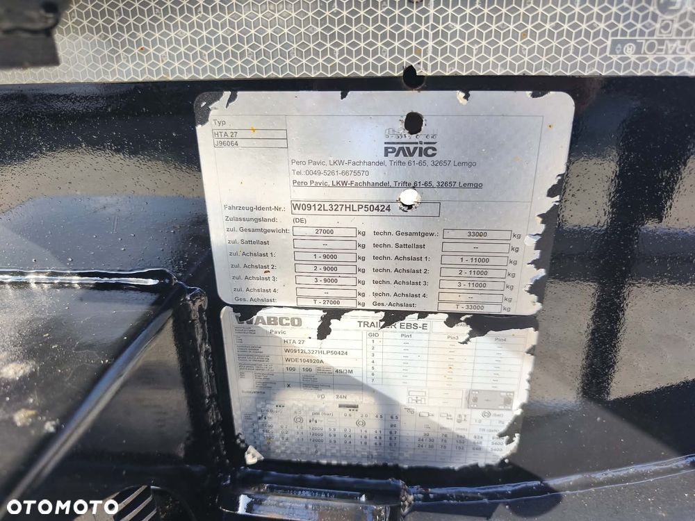 Schmitz Cargobull PAVIC 3 osiowa 2018 rok kłonicowa do drewna lasu drzewa SAF bębny bliźniaki - 17