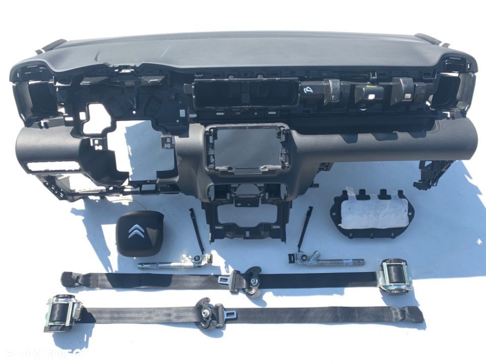 CITROEN C3 AIRCROSS DESKA KONSOLA KOKPIT PULPIT PÓŁKA PARAPET PODUSZKI AIRBAG PASY PAS DOPINACZE !!! - 2