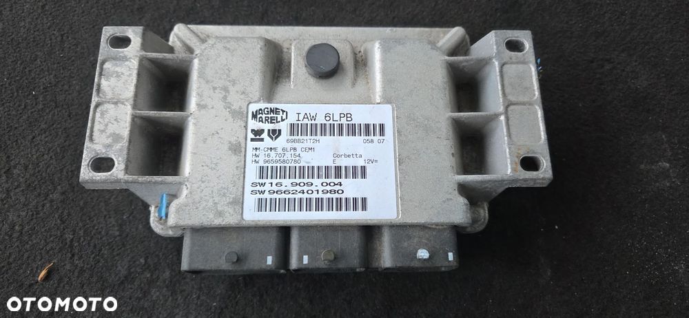 Komputer silnika 9662401980 9659580780 Citroen C4 Picasso 2.0 16V - 1
