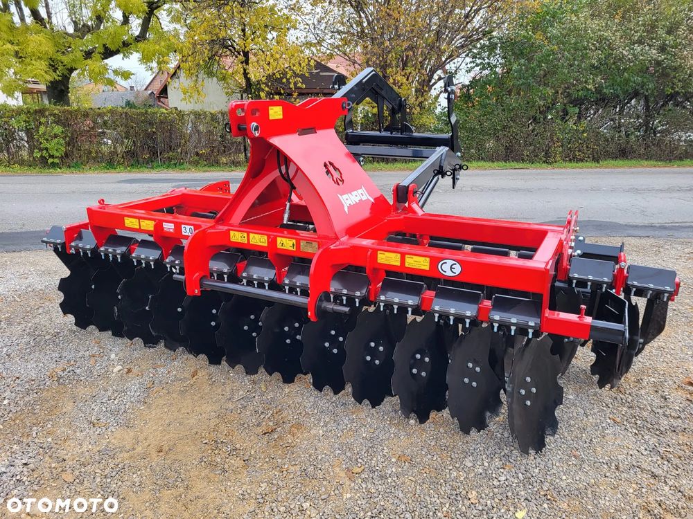 Agregat talerzowy LEKKI 2,5/2,7/3m Talerzówka z HYDROPAKIEM rura/struna/packer - 1