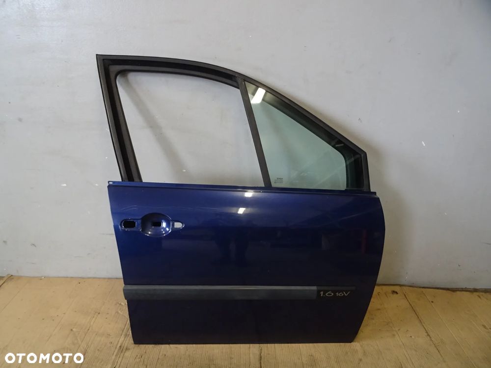 DRZWI PRAWY PRZÓD PRAWE PRZEDNIE RENAULT SCENIC II 03-06 LAK:TEF43 NR1147 - 1